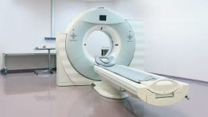 CT scanner.